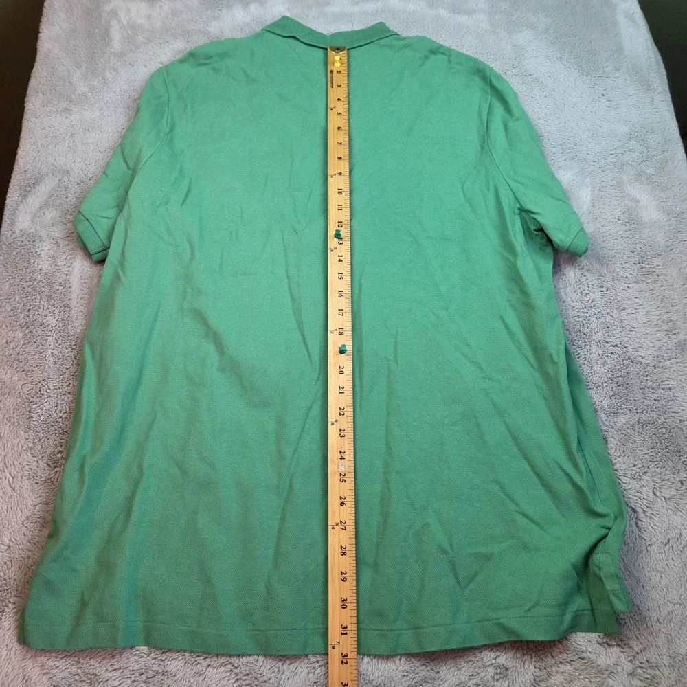 Polo Ralph Lauren Polo Mens XXL Classic Fit Short Sleeve Pique Pony Logo Green